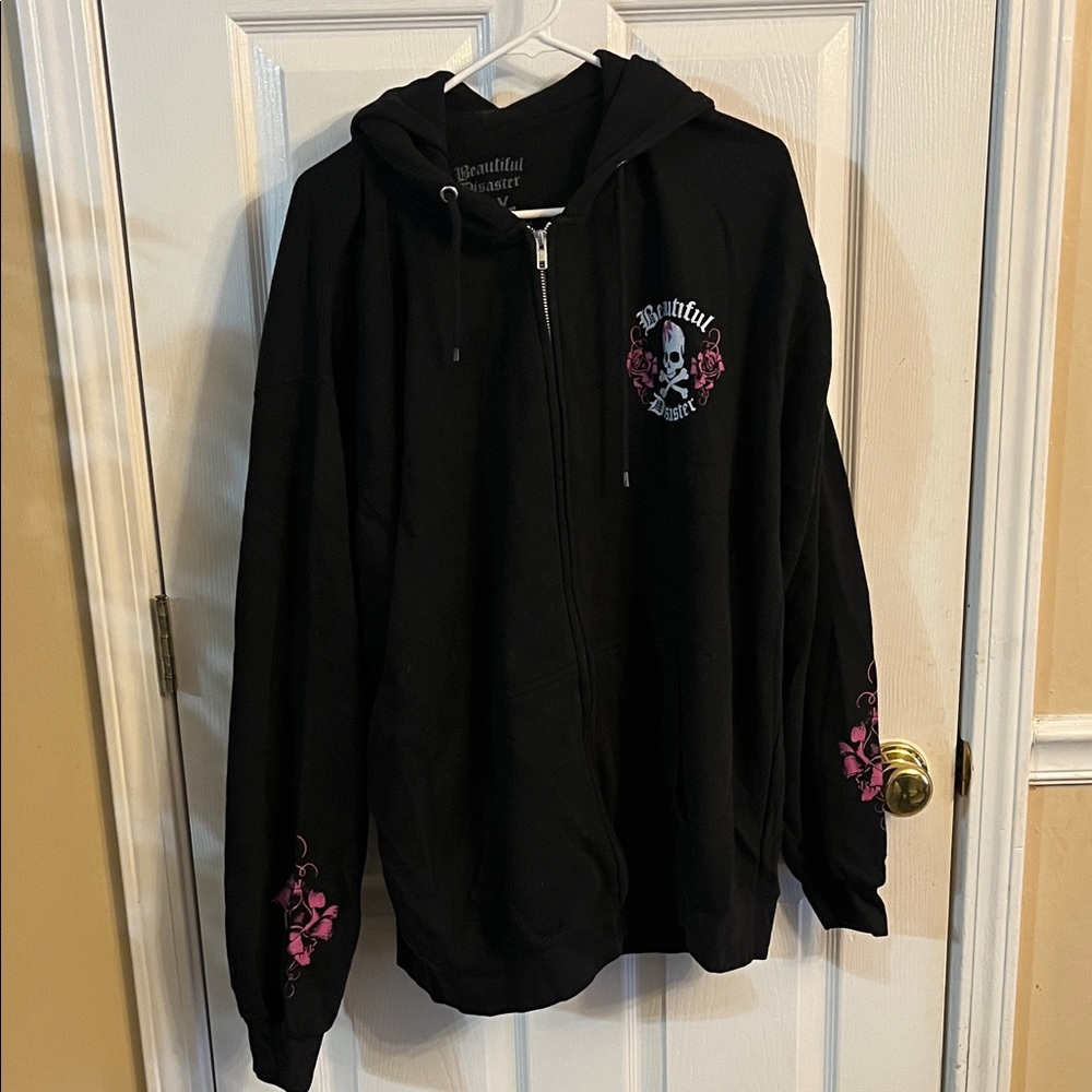 Black Beautiful Disaster Women's Hoodie